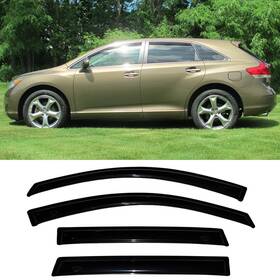 Dbx-94162 Deebior 94162 Original Side Window Deflector Visor Rain Guard Outside Mount Tape-on S