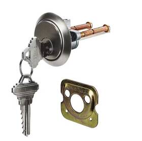 70352 Defiant Satin Nickel Schlage Rim Cylinder