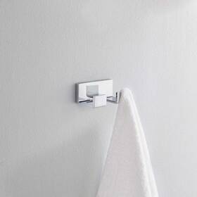 77736 Delta Faucet Vero Double Robe Hook Polished Chrome