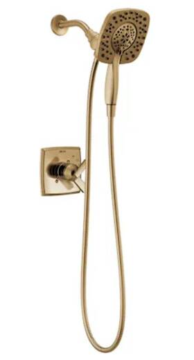 T17264-cz-i Delta Ashlyn Monitor 17 Shower Trim Kit Only Showers