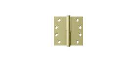 Dsblo43unl-lh Deltana 4 Inch X Hinge In Unlacquered Brass