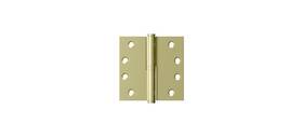 Dsblo43unl-rh Deltana 4 Inch X Hinge In Unlacquered Brass