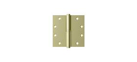 Dsblo453unl-rh Deltana 4.5 Inch X Hinge In Unlacquered Brass