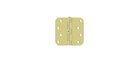 S44r5n3 Deltana 4x5/8 Plain Bearing Mortise Door Hinge Brass Bulk Pack