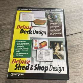 Deluxe 699604080008 Deck Design Software Windows 95/98 2000 Me Nt Xp