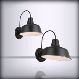 589218-orb Design House For Mason Barn Light Indoor/outdoor W Oil-rubbed Bronze 8-inch 2