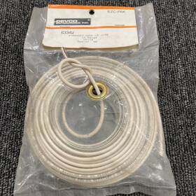 6334w Devco Brand New Stranded Hook-up Wire 12 Gauge 48 Feet White Ft 16 Meter