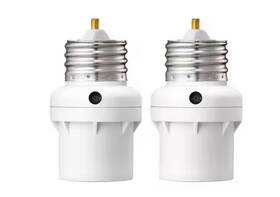 Hsls02g Dewenwils Dusk To Dawn Light Control Sensor Socket 2-pack
