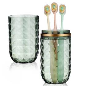 05539fc09n2ps5f4 Didiseaon Travel Toothbrush Case Portable Tooth Brush Cup Holder W