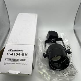 H-4154-bk Direct-lighting 50154 Black Track Light Head