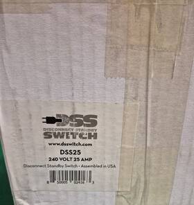 Dss25 Disconnect Standby Switch New Free Ups Shipping Conus