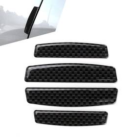 Dogfzt005bl-4pc Dogary 4 Pcs Carbon Fiber Car Door Edge Guard Side Guards Protectorʌ