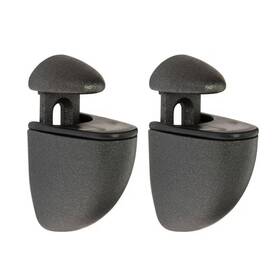 Dolle 445004542522 Jam 0.2 Inch -0.79 Anthracite Adjustable Shelf Bracket 2-pack Dolle 445004542522 Jam 0.2 Inch -0.79 Anthracite Adjustable Shelf Bracket 2-pack