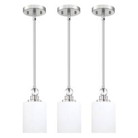 3306cd1st3 Doraimi Lighting 3 Pack Modern Style Decorative K9 Crystal Frosted Glass Tran