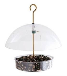 Droll Yankees 021964103507 Seed Saver Domed Bird Feeder