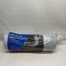 Fd420zw Dundas Jafine 4 Inch X 20ft Vinyl Flexible Vent Ducting Venting For Bathroom