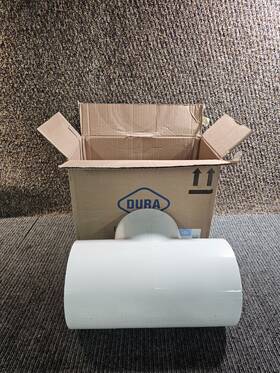 401-060 Dura 6 Inch Schedule 40 Pvc Tee Pipe Fitting Connector Sxsxs Water Repair