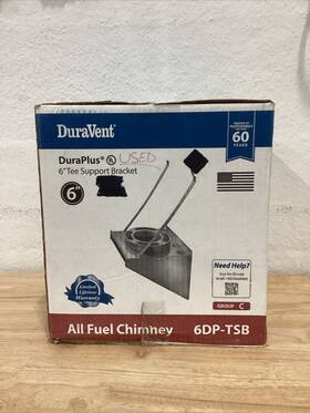6dp-tsb Duravent Duraplus 6 Inch X 14.75 In Tee Support Bracket