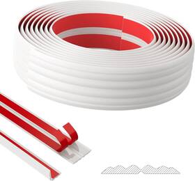 10086 Duzzy Wall Corner Protector Trim 20 Feet Flexible 1.6in 20ft White