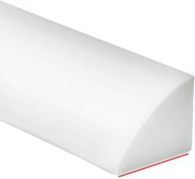 Qjds-0001-bs-003 Duzzy #dzus 59 Inch Flexible Quarter Round Molding Silicone Rubber White