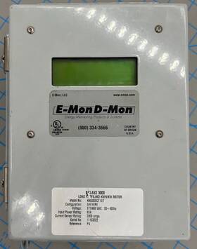 4803200ct E-mon D-mon 3200a 277-480vac 50-400hz 3-4 Wire Load Profiling Meter
