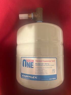 Ef-tet-2 Easyflex 2 Gallon Expansion Tank Aluminum