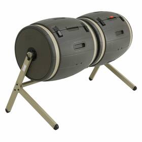 Ec-ffhp 659455074229 100-gallon Compost Bin Tumbler Double Rotating Composter