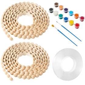 Eccandiedhaws 722898084589 2 Rolls Flexible Molding Trim Peel And Stick-13ft Wood Color 6.56 Feet