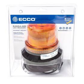 6465a-mg-cs Ecco Elect 6465amgcs Led Beacon Low Profile 12-80vdc