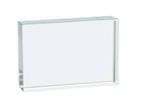 Ph0566a Eisco Rectangular Refraction Block 3 Inch 75mm X 2 50mm 0.5 12mm - Optically