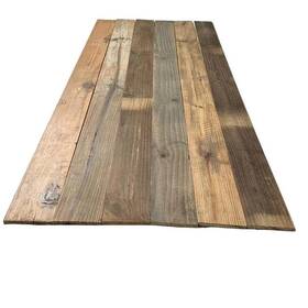 Ejoy Woodplank Sw100 14pc Rustic Look Naturally Weathered Reclaimed Barn Wood Panels Set Of 14-piece