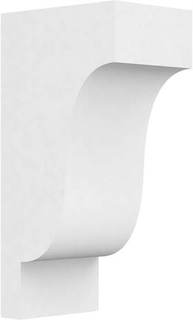 Ekena Millwork 192770463496 7 Inch W X 10 D 20 H Standard Newport 7- 10- 20- White