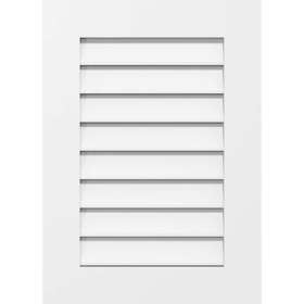 Gvpve24x4001sf Ekena Millwork 194438451258 Vertical Surface Mount Pvc Gable Vent 24 Inch W X 4