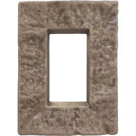 Ekena Millwork 445005817827 4 Inch W X 3 D 7-7/8 H Universal Electrical Cover For Stonewall Faux St