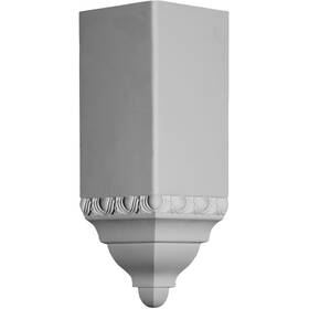 Ekena Millwork 499010222869 6 Inch W X P 11 1/2 H Inside Corner
