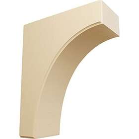 Bktw04x08x10cvma Ekena Millwork 849014041735 Clarksville Wood Brackets 3 1/2 Inch W X 8 D 10