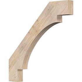 Brc04x36x36mrc00sdf Ekena Millwork 889274115012 3 1/2 Inch W X 36 D H Merced Smooth Knee B