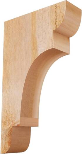 Ekena Millwork 889274135935 12 Inch D X 20 H 4 W Western Red Cedar Rough Sawn