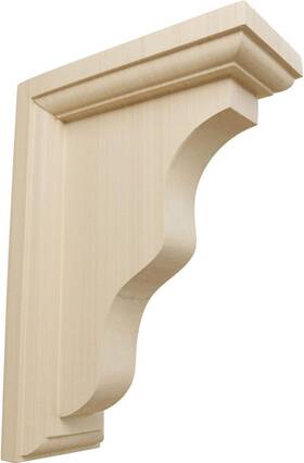 Bkt02x05x07harw Ekena Millwork 2.25- Inch W X 5- D 7- H Rubberwood