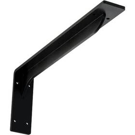 Bktm02x16x06ebpbl Ekena Millwork Embrey Steel Bracket Powder Coated Black 2 Inch W
