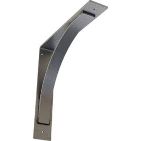 Bktm03x16x16mohsv Ekena Millwork Steel Bracket Morris 3 Inch W X 16 D H Ham