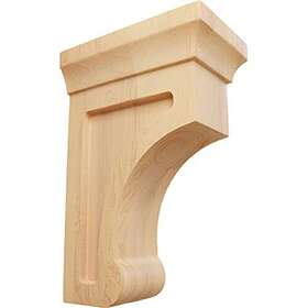 Bktw02x04x06goro-case-6 Ekena Millwork Small Gomez Wood Brackets 2 1/2 Inch W X 4 D 6 H