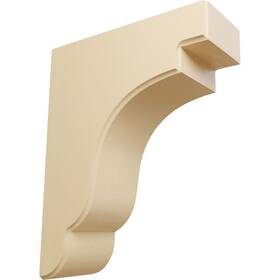 Bktw04x09x11bema-case-2 Ekena Millwork Bedford Wood Brackets 3 1/2 Inch W X 8