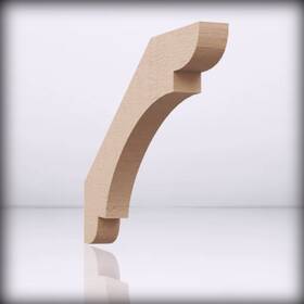 Brcur03x14x18olyrcpr Ekena Millwork - Olympic Rough Primed Tan 3 W X 14 D 18