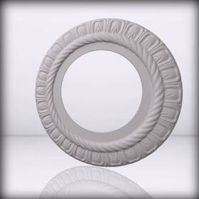 Cm10cluwf Ekena Millwork Claremont Ceiling Medallion Han Hand-painted Ultra P