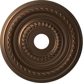 Cmp19cocab Ekena Millwork Cole Thermoformed Pvc Ceiling Medallion Fits Canopies