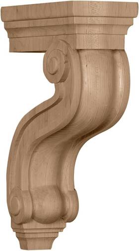 Cor03x08x13hach Ekena Millwork 3 7/8 Inch W X 8 D 13 H Cherry