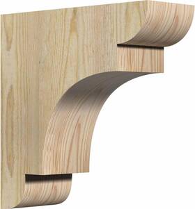 Cor04x12x12neb00rdf Ekena Millwork 12 Inch D X H 4 W Douglas Fir Rough Sawn