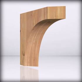 Cor06x10x14hun00swr Ekena Millwork - 5 1/2 W X 10 D 14 H Western