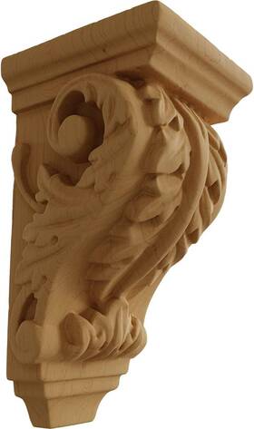Corw02x02x04acal Ekena Millwork 2 1/4 Inch W X D 4 H Alder